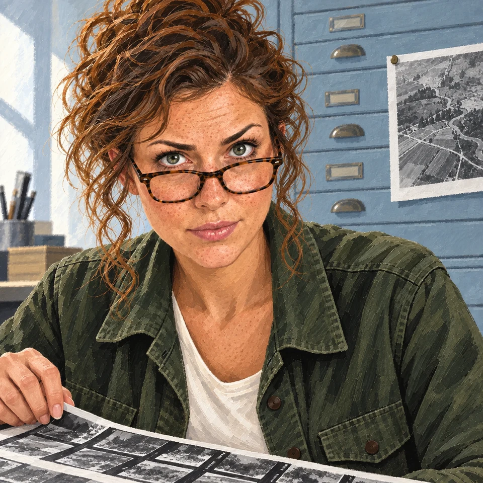 Vera, an AI research character